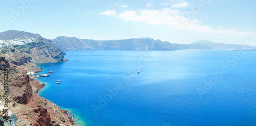 Caldera at Oia island Santorini © Lenka_X