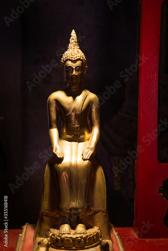 Small Buddha Statue Siting