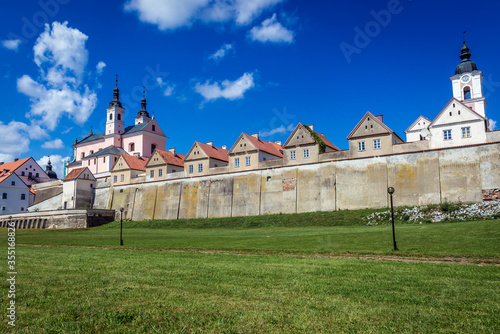 Camaldolese monastery complex on the Wigry Peninsula in Podlasie region of Poland photo