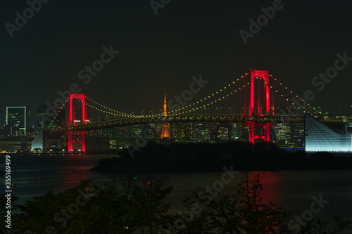 Photography Tokyo Alert Rainbow Bridge Covid-19