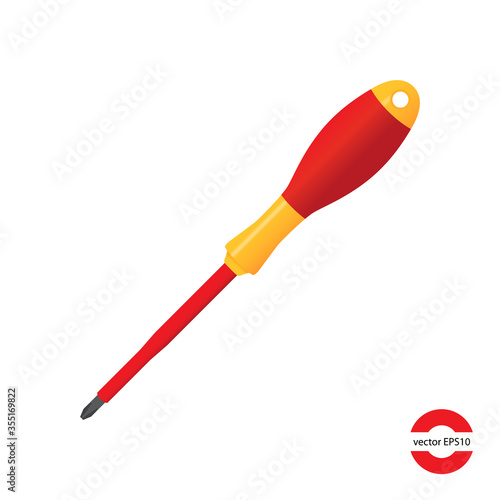 Dielectric screwdriver