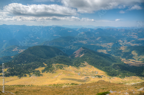 Rugova mountains and Prokletije national park in Kosovo photo