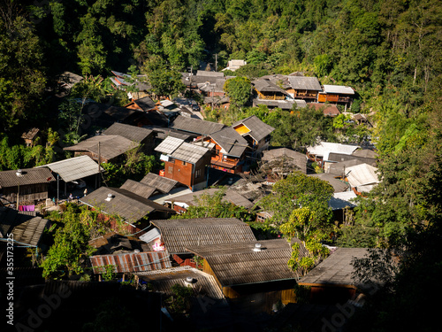 Village in The Valley in Mae Kampong photo