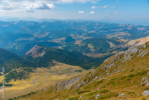 Rugova mountains and Prokletije national park in Kosovo photo