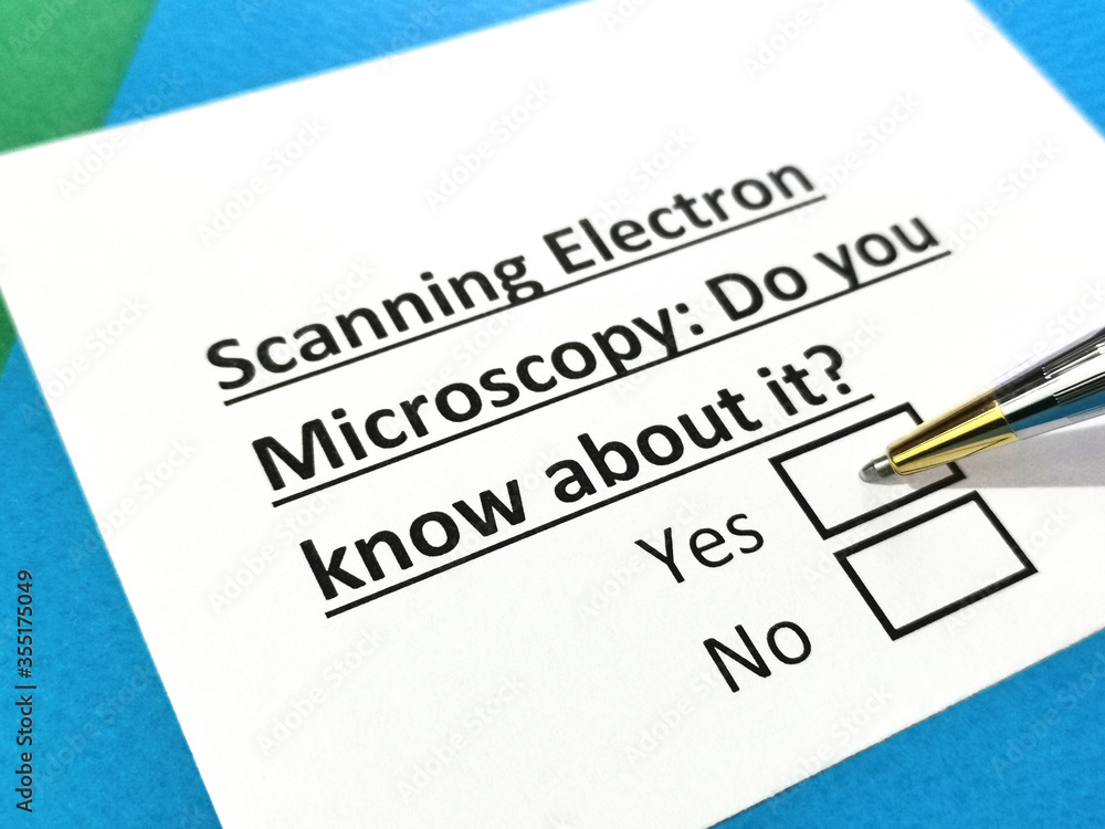 Questionnaire about electronics.