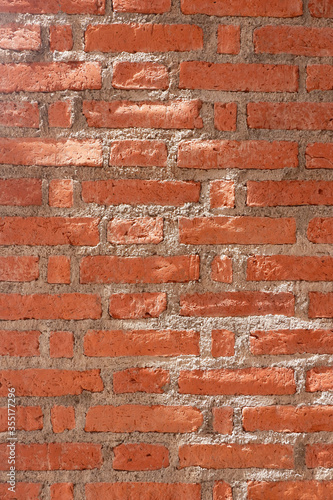 Red Bricks Pattern for Background.