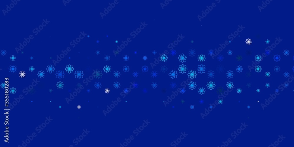 Light Blue, Green vector backdrop with bent lines. Light Blue, Green vector backdrop with bent lines.