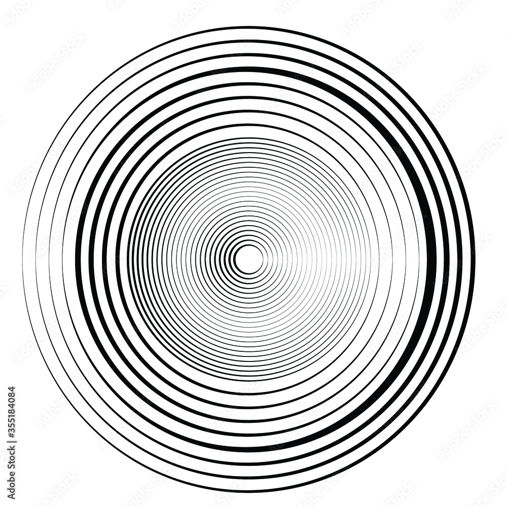 Lines in Circle Form . Circular Vector Illustration .Technology round Logo . Design element . Abstract Geometric shape . Lines in Circle Form . Circular Vector Illustration .Technology round Logo . Design element . Abstract Geometric shape .