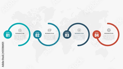 Creative Business Infographic Element Premium Vector