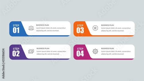Creative Business Infographic Element Premium Vector