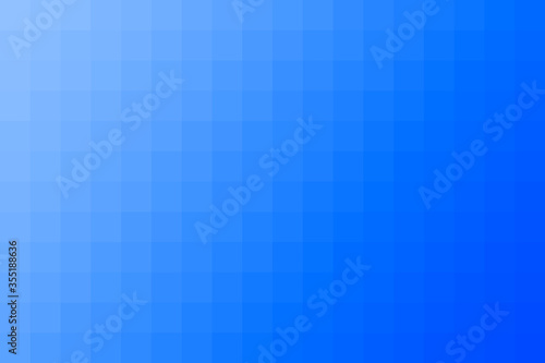 Abstract blue background with lines and squares. Digital gradient wallpaper. Elegant style illustration. Minimal geometric composition