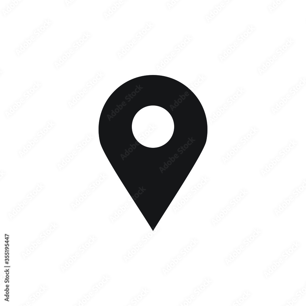 location icon vector sign symbol isolated location icon vector sign symbol isolated