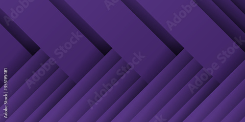 Modern dark purple abstract background with lines and square shape gradation color. Vector illustration design for presentation, banner, cover, web, flyer, card, poster, wallpaper, texture, slide, mag