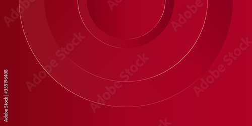 Abstract red maroon circle design modern futuristic background vector illustration. Vector illustration design for presentation, banner, cover, web, flyer, card, poster, wallpaper