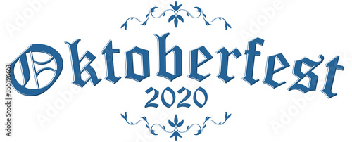 Header with text Oktoberfest 2020