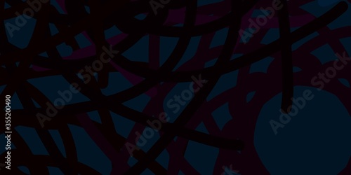 Light Multicolor vector template with abstract forms.