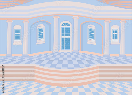 Illustration of Palace hall
