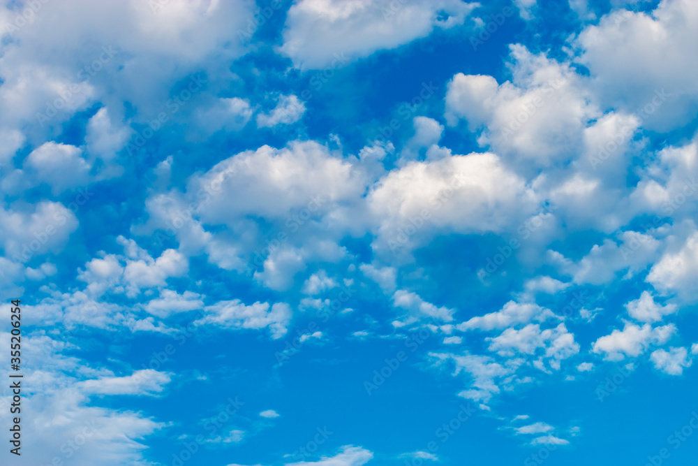 Obraz premium blue sky with clouds