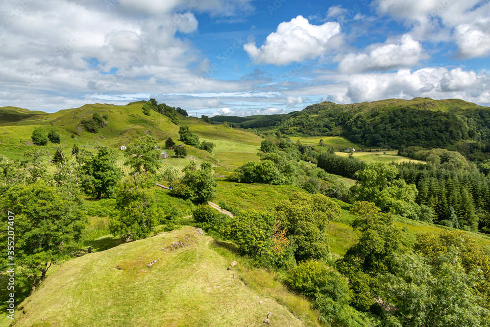 Obraz premium Scottish Highlands view