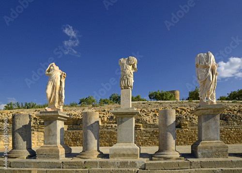 Obraz na płótnie Archaeological site of Torreparedones, Andalusia, Spain. The Archaeological Park of Torreparedones can be one of the most important heritage landmarks of the Iberian Peninsula. w salonie
