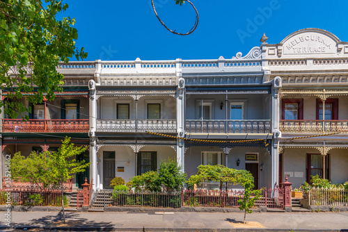 Traditional residential houses in Melbourne, Australia
