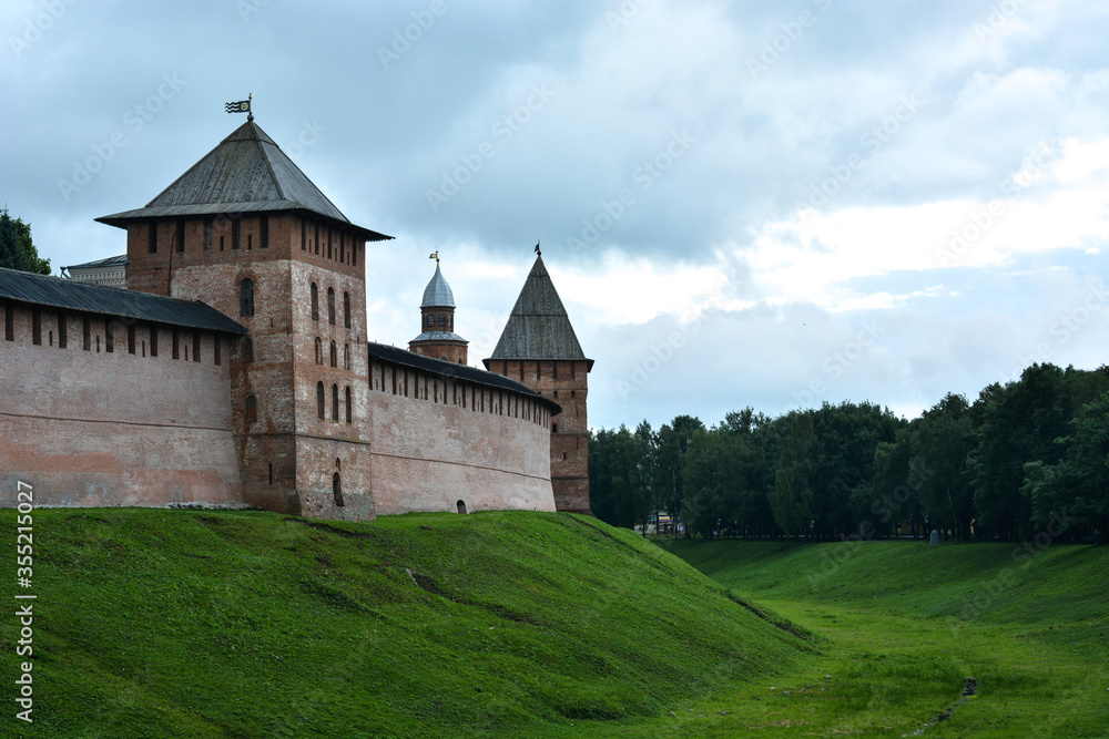 Novgorod Kremlin. Veliky Novgorod, Russia