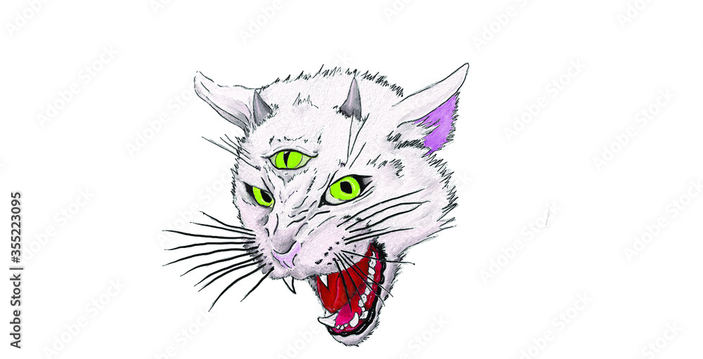vector illustration of a cat vector illustration of a cat