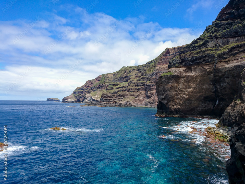 Azores cliffs of Sao Miguel