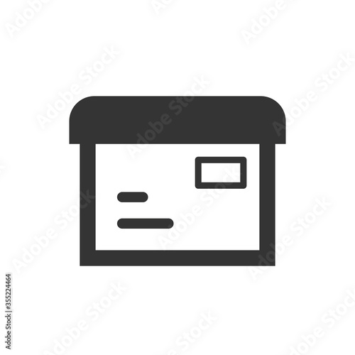 Simple illustration of a box icon