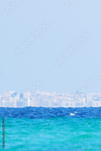 View of mahdia from the coast © skazar