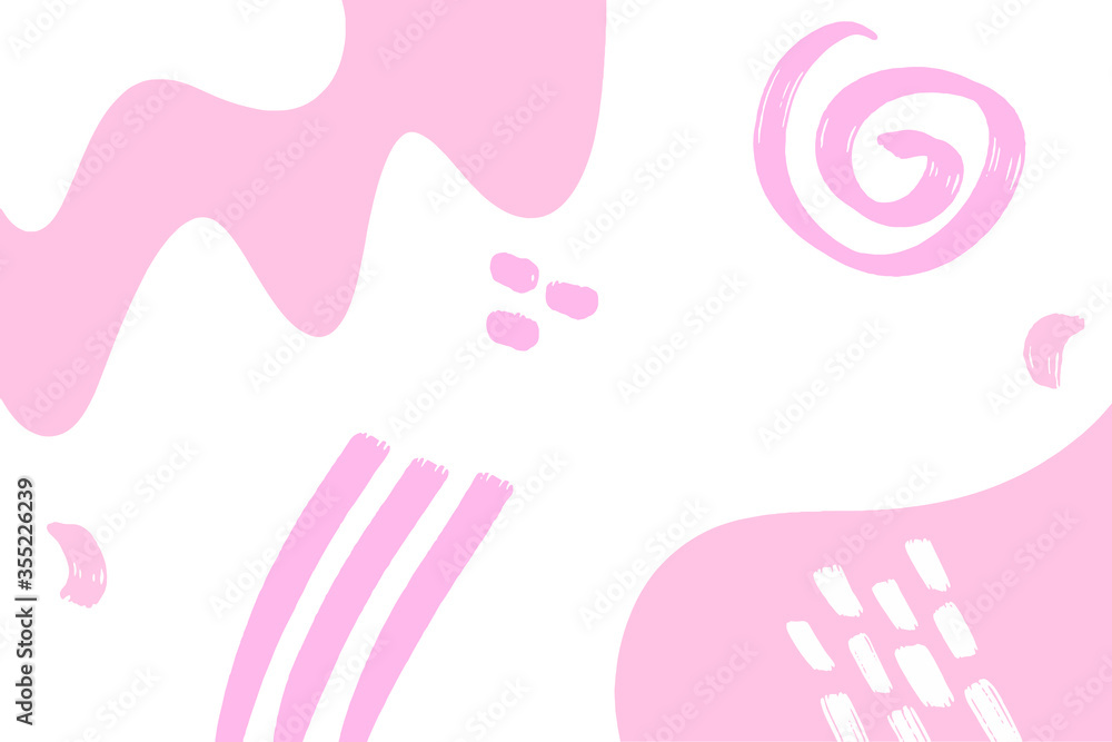 Hand drawn abstract Pop Memphis Background.Applicable for brochures, posters, banners and covers. Hand drawn abstract Pop Memphis Background.Applicable for brochures, posters, banners and covers.