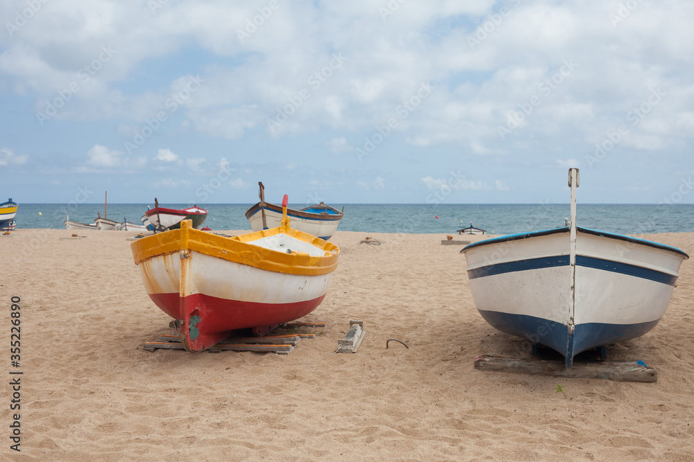 Boats on the beach. Walking on the sea. Rest. Boats on the beach. Walking on the sea. Rest.