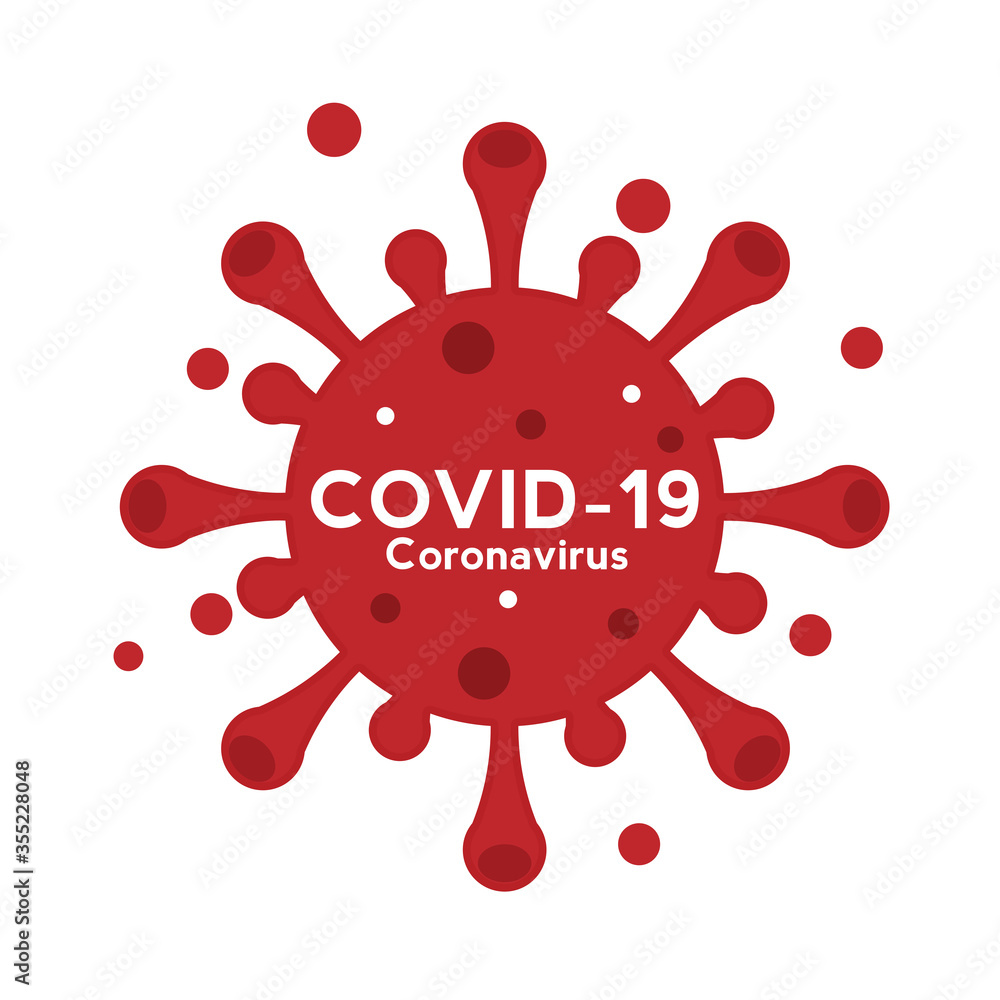 Covid-19 Coronavirus concept outbreak influenza background.Pandemic medical health risk concept with disease cell is dangerous vector design Covid-19 Coronavirus concept outbreak influenza background.Pandemic medical health risk concept with disease cell is dangerous vector design