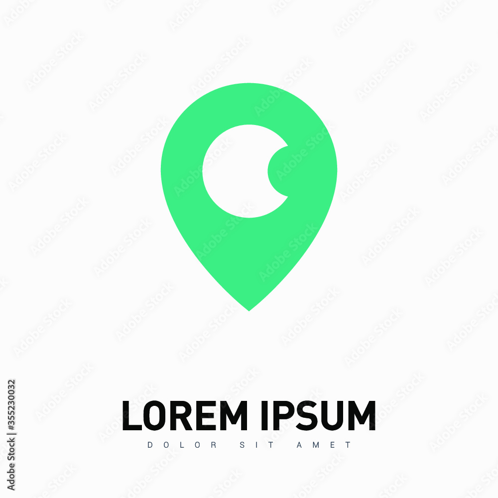 location line vector icon location line vector icon