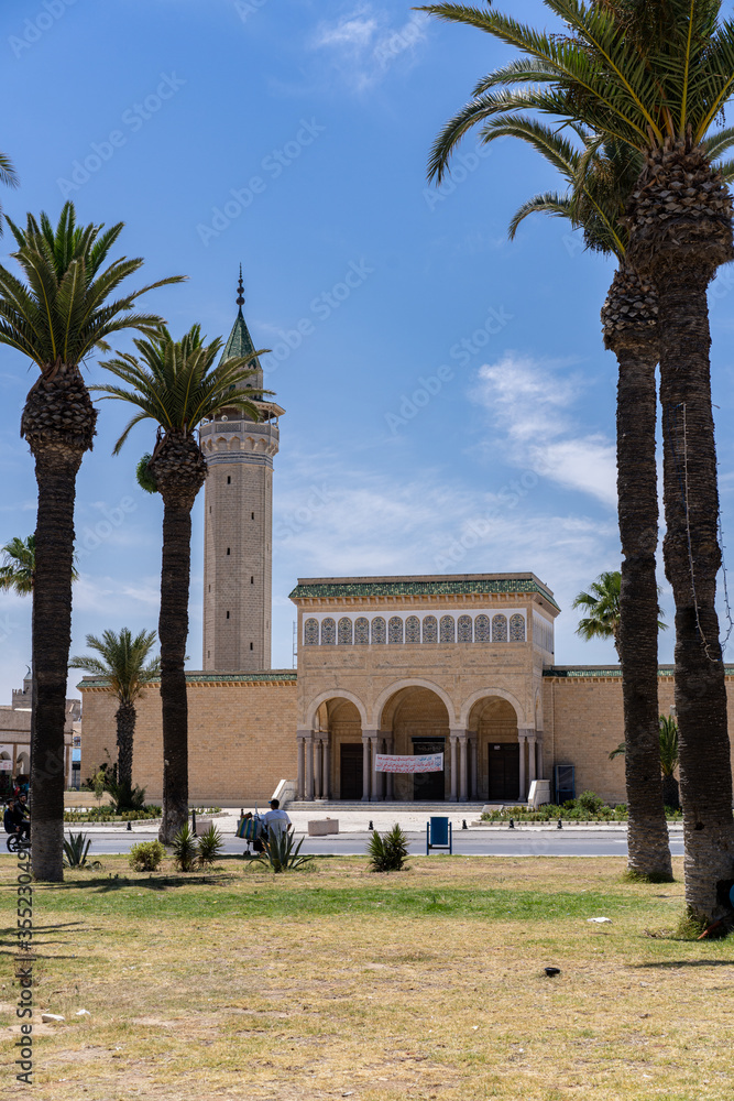 Fototapeta premium Some view of Monastir ; Tunisia