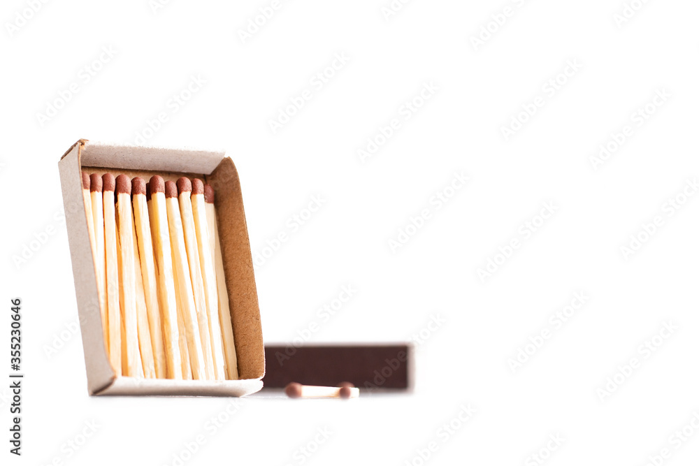 boxes of matches on an isolated background boxes of matches on an isolated background