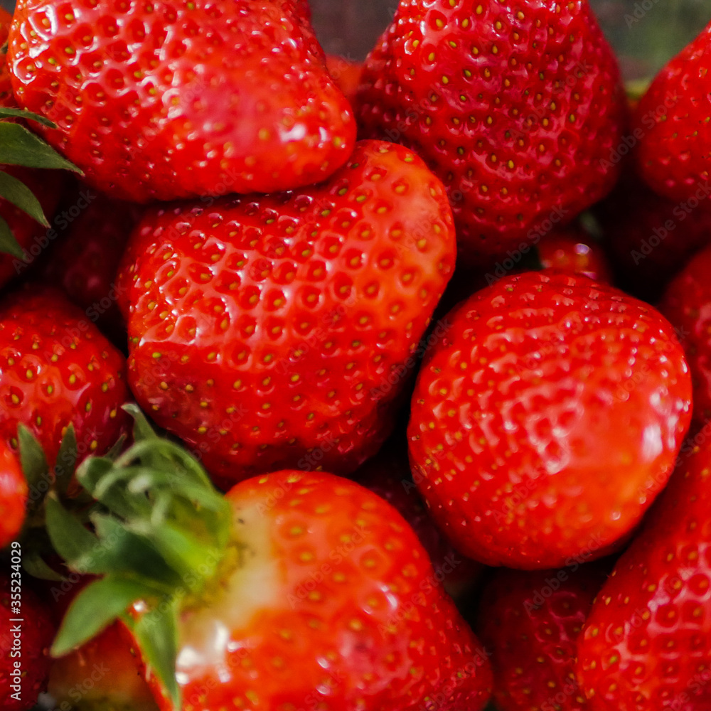 strawberries close up strawberries close up