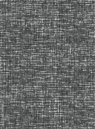 Light black coarse weave melange fabric texture. Square fragment, closeup top view. EPS10 vector. © Илья Васильев