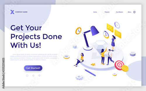 Isometric vector illustration