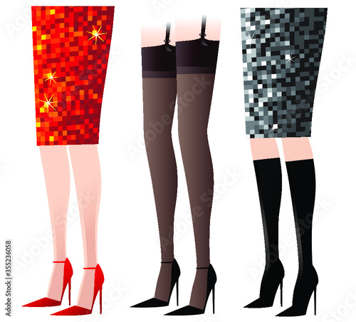 Sexy female legs