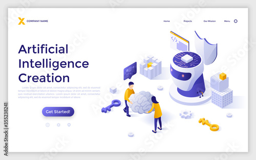 Isometric vector illustration