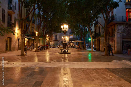 Square of Barcelona in Born neigborhood photo