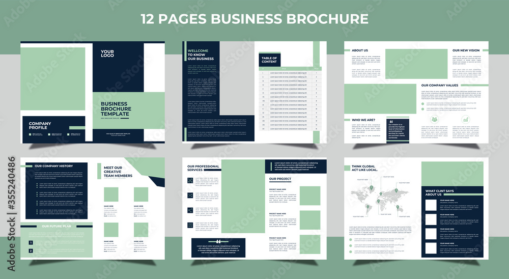 Set of minimalist business brochure template, company profile, annual report, presentations, leaflet, magazine, book with simple style and modern editable vector design layout in a4 size Set of minimalist business brochure template, company profile, annual report, presentations, leaflet, magazine, book with simple style and modern editable vector design layout in a4 size