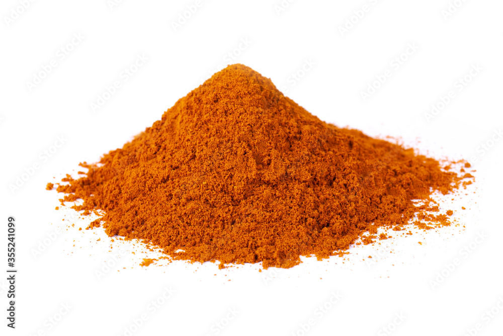 Aleppy turmeric powder in white natural spice Aleppy turmeric powder in white natural spice
