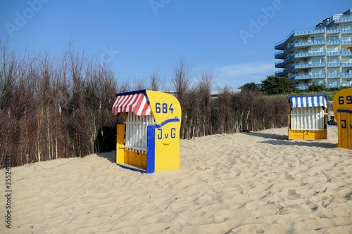 Strandkörbe in Cuxhaven