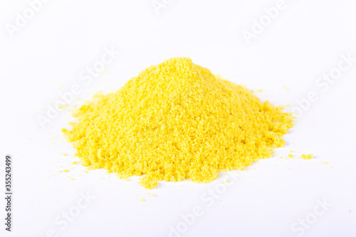 asafoetida powder in white natural spice