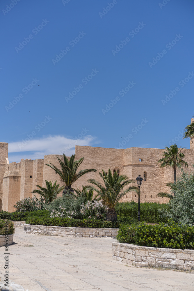 Naklejka premium Some view of Monastir ; Tunisia