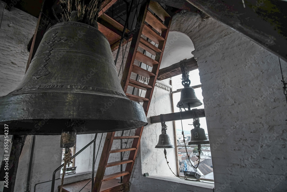 Obraz premium bell church tower