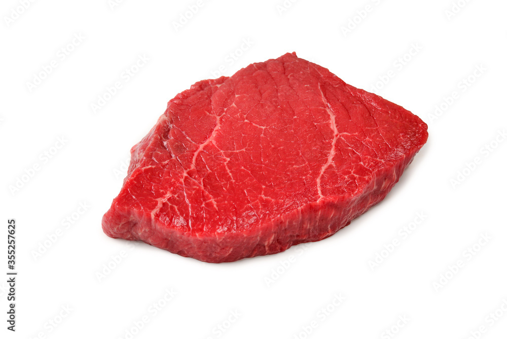 Beef steak isolated on white background. Beef steak isolated on white background.