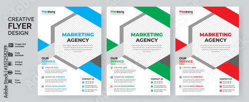 Corporate Business Flyer Template Design